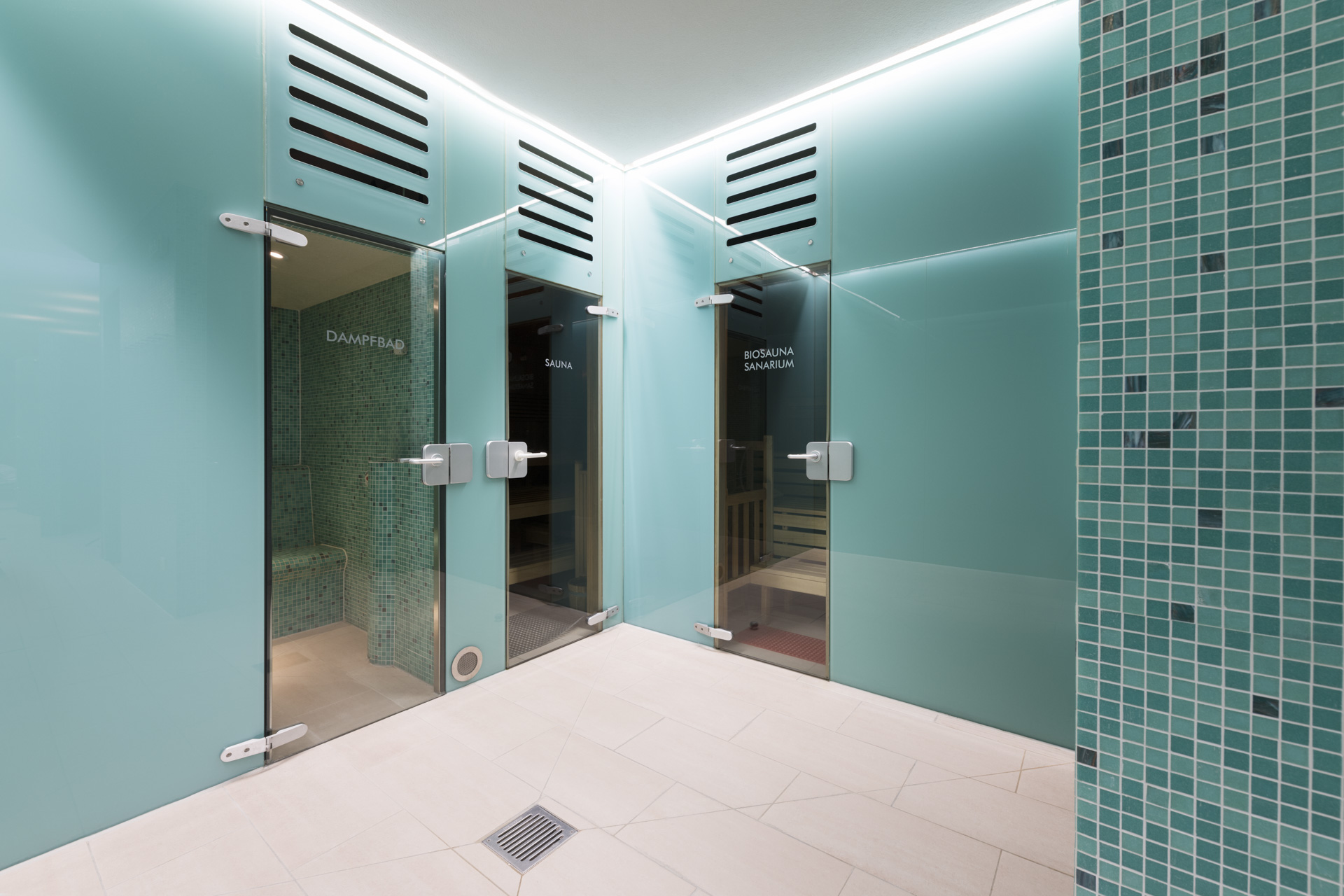 Wellnessbereich im Hotel Angelika