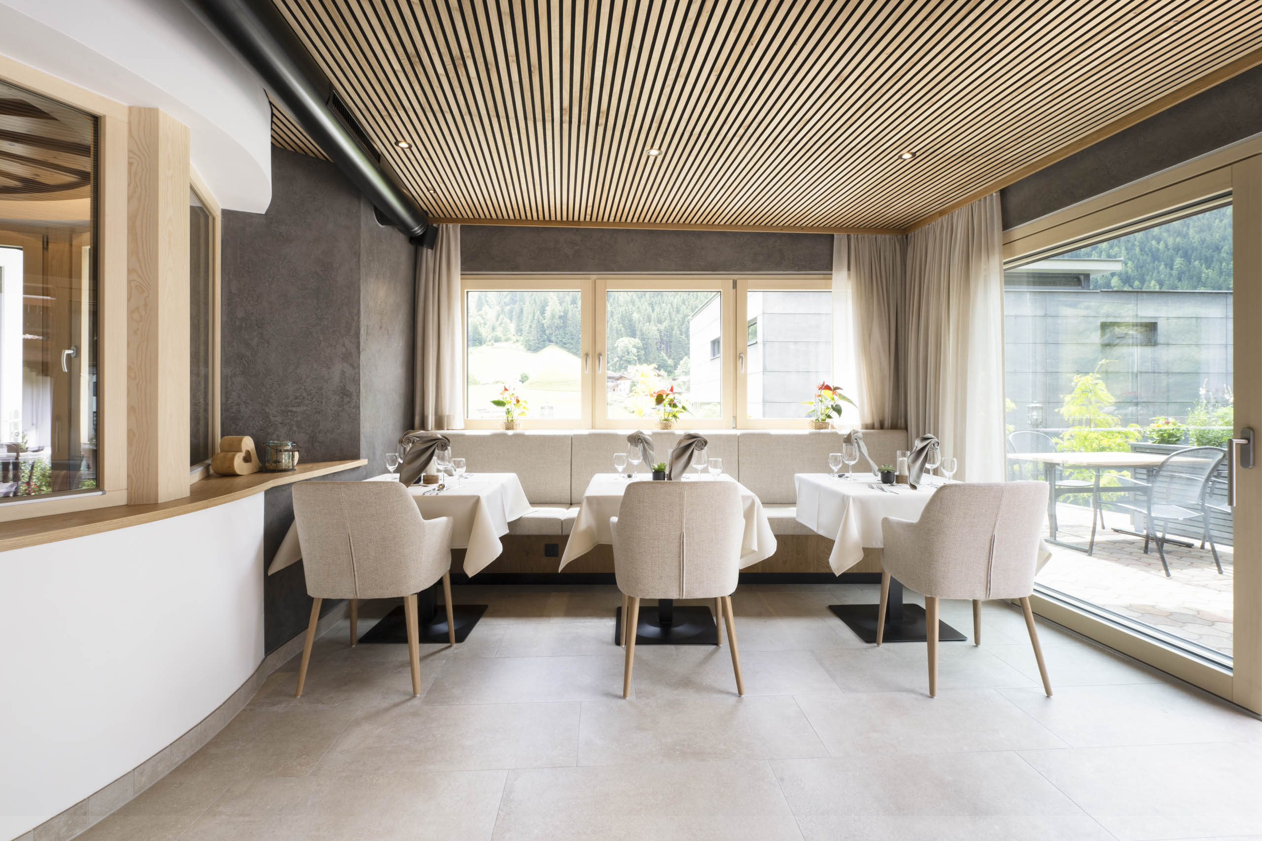 Essbereich im Hotel Angelika