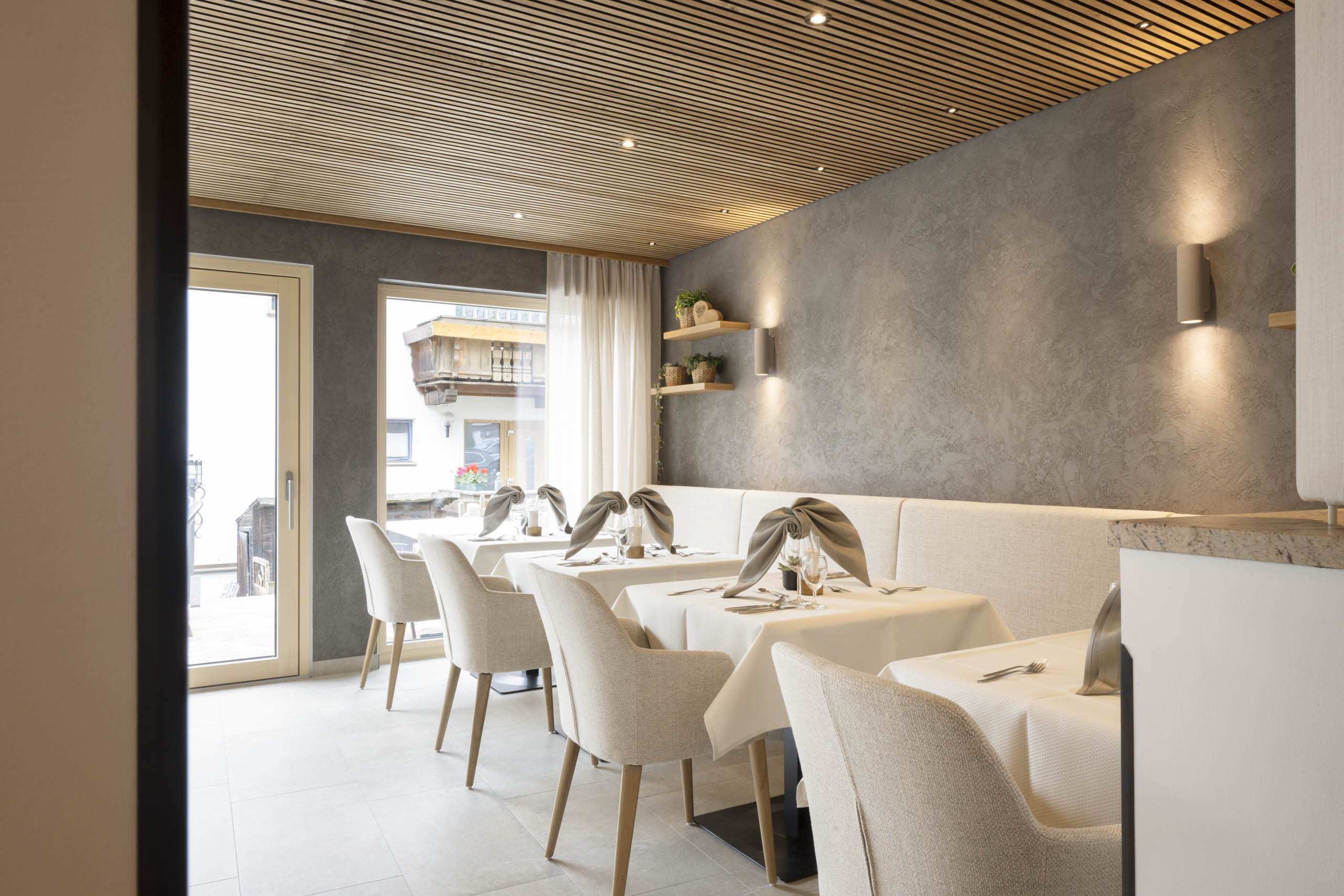 Essbereich im Hotel Angelika