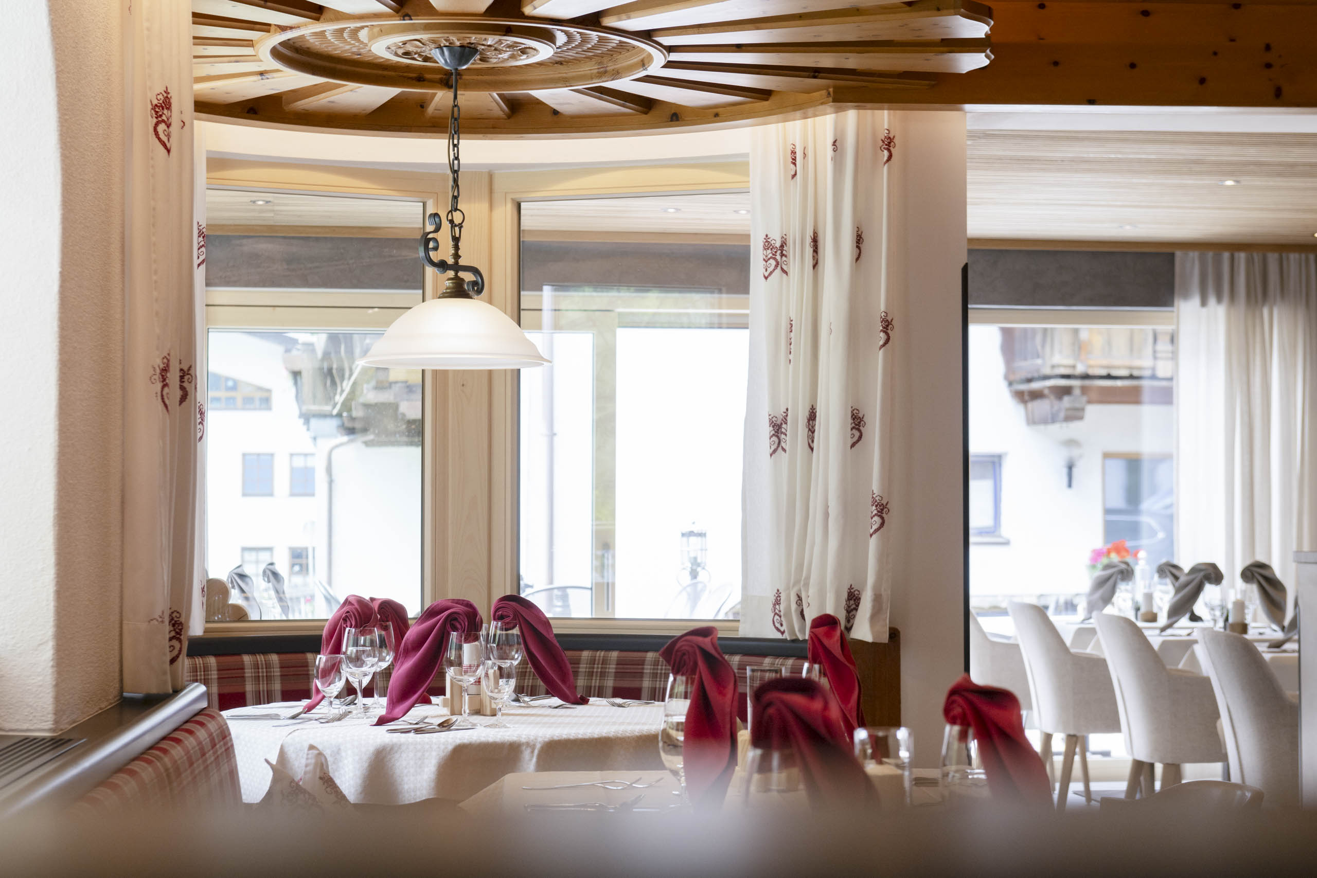 Essbereich im Hotel Angelika
